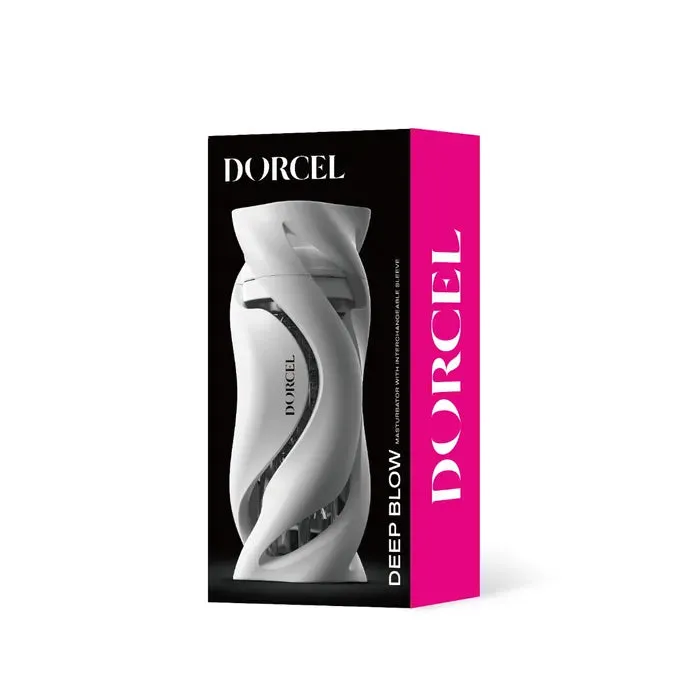 Lovely Planet USA Male Sex Toys Dorcel Deep Blow Masturbator White