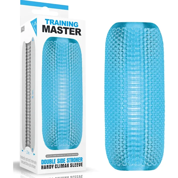 Lovetoy Male Sex Toys Training Master Stroker Blue