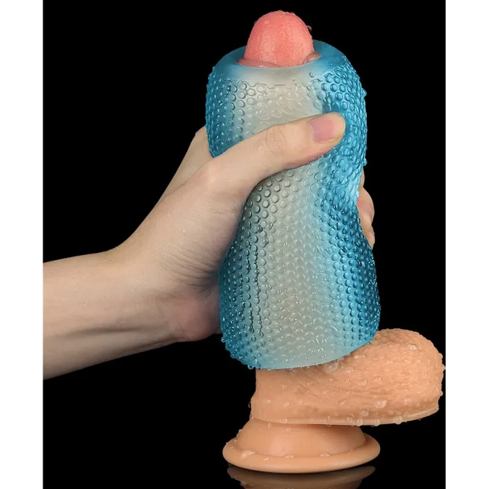 Lovetoy Male Sex Toys Training Master Stroker Blue