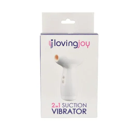Loving Joy Female Sex Toys 2 in 1 Suction And Vibrating