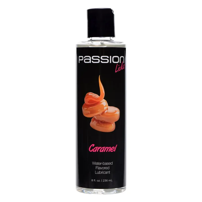 Lubricants XR Brands Passion Lubricant Passion Licks Caramel Water Based Flavored Lubricant 8 Oz Lubricants XR Brands Passion Lubricant Passion Licks Caramel Water Based Flavored Lubricant 8 Oz