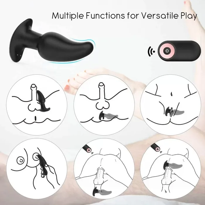 Lusty Age Anus Vibrator Rotation Beads Prostate Massager Anal