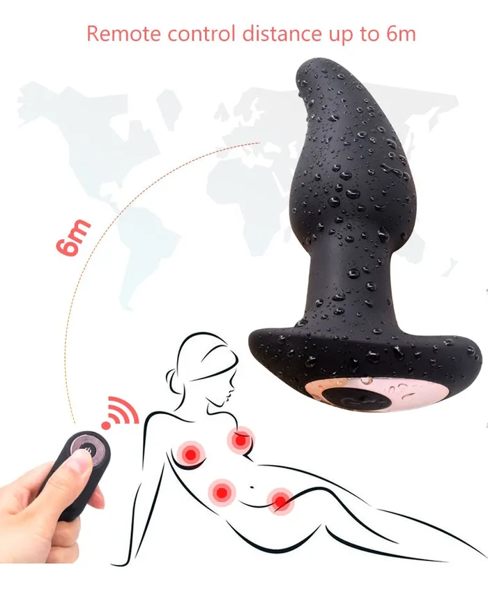 Lusty Age Anus Vibrator Rotation Beads Prostate Massager Anal