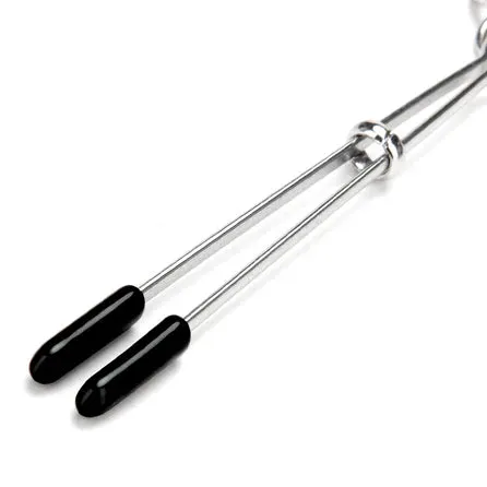 LUX FETISH ADJUSTABLE TWEEZER NIPPLE CLIPS LUX FETISH Female Sex Toys