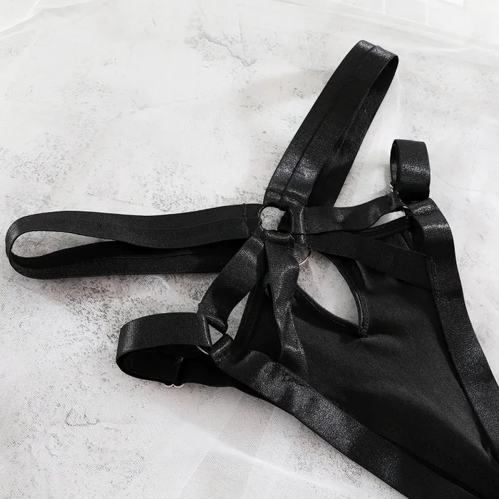 Luxury Erotic Lingerie For Women 3Pieces PushUp Underwear Set EVEs SECRETS Anal