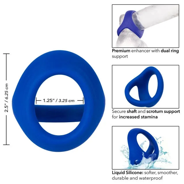 Male Sex Toys CALEXOTICS ADMIRAL COCK AND BALL DUAL RING