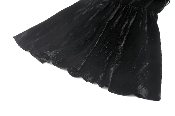 Male Sex Toys EVEs SECRETS Elegant Dress with Lace Details and Flared Sleeves