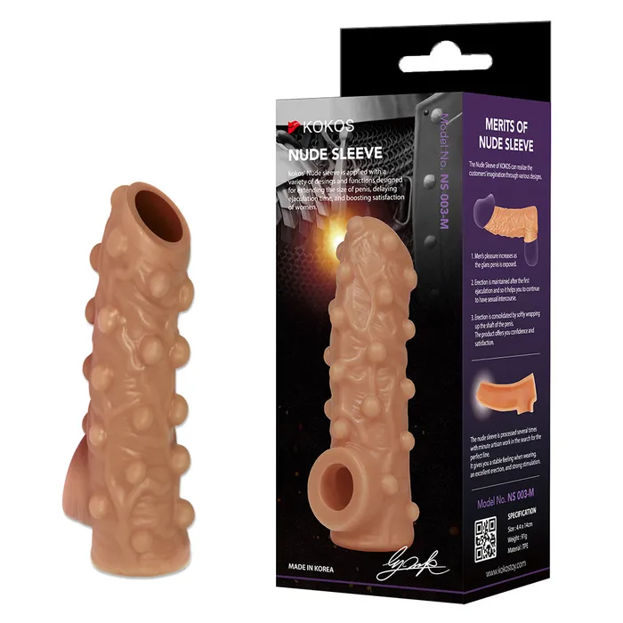 Male Sex Toys KOKOS KOKOS NUDE SLEEVE 003 M