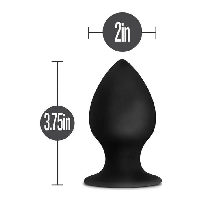 Male Sex Toys Large Anal Stout Butt Plug Anal Adventures Platinum Silicone Anal Adventures