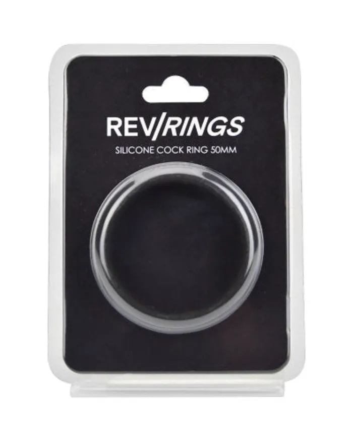 Male Sex Toys RevRings RevRings Silicone Cock Ring Available in 42mm or 50mm for Enhanced Performance