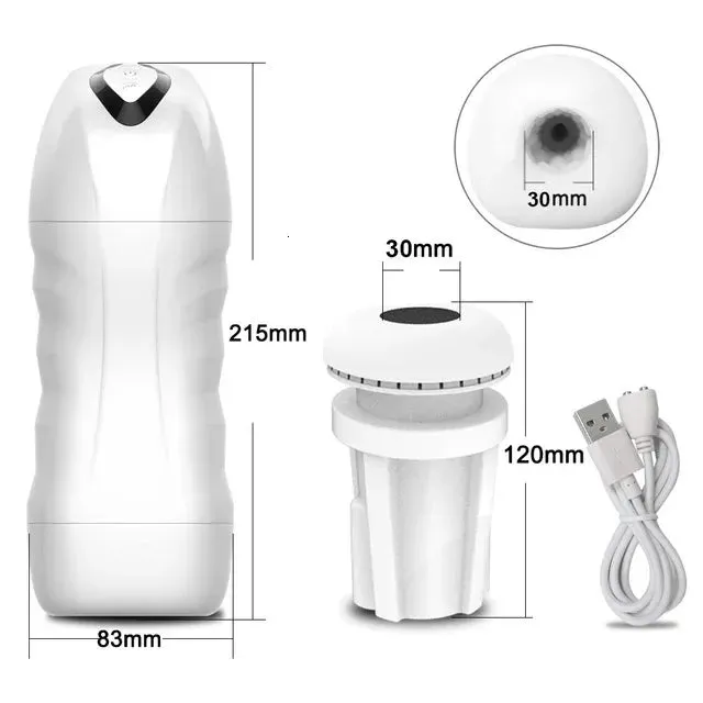 Male Sex Toys Scandals Automatic Suction Masturbator with 10 Levels 3D Textured Sleeve for Ultimate Pleasure AEON by Scandals