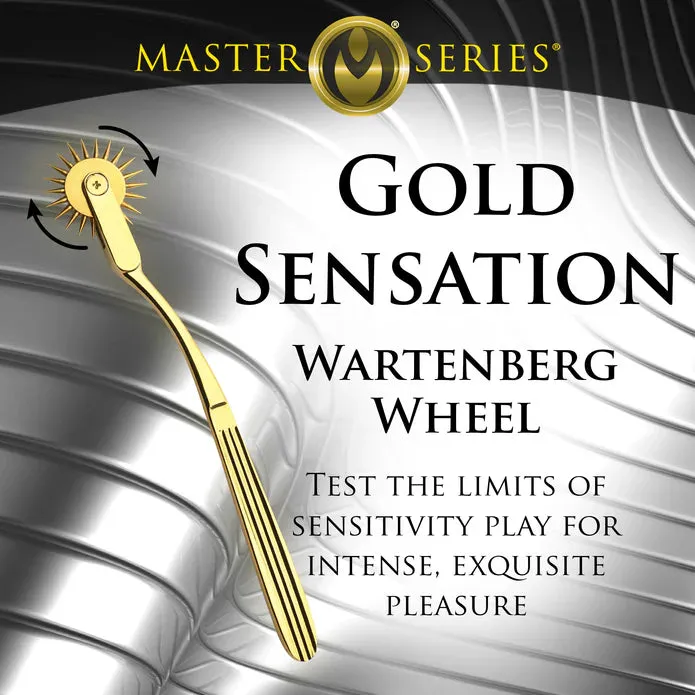 MASTER SERIES GOLD SENSATION WARTENBERG WHEEL XR BRANDS Anal