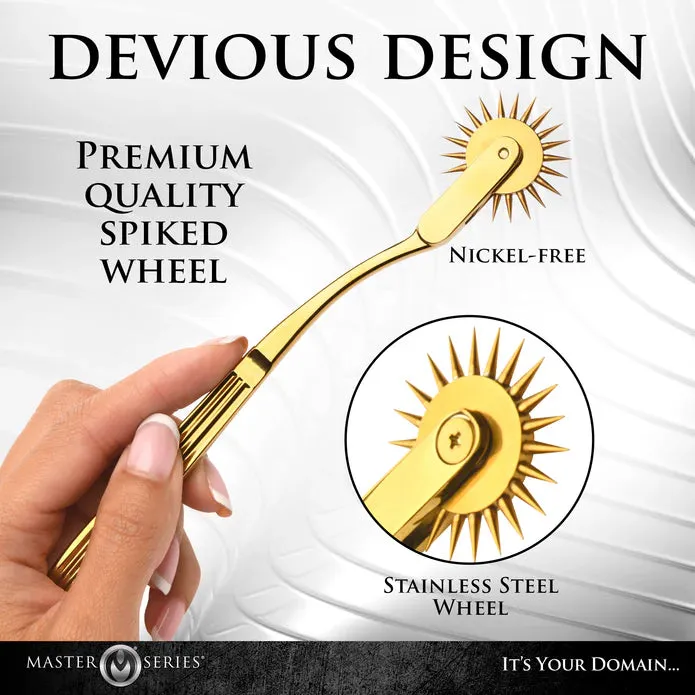 MASTER SERIES GOLD SENSATION WARTENBERG WHEEL XR BRANDS Anal