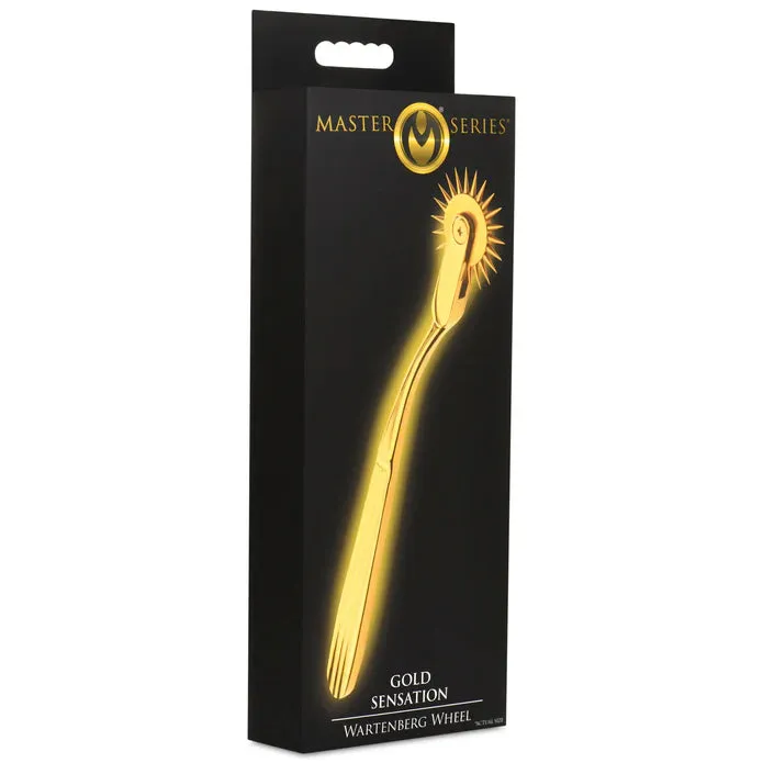 MASTER SERIES GOLD SENSATION WARTENBERG WHEEL XR BRANDS Anal
