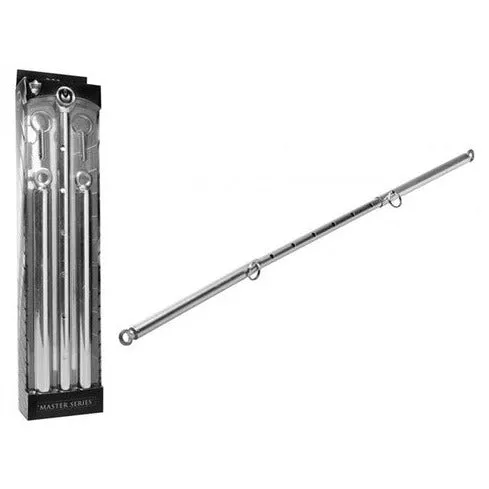 Master Series Male Sex Toys Master Series SPREAD ME ADJUSTABLE STEEL SPREADER BAR Silver Master Series Male Sex Toys Master Series SPREAD ME ADJUSTABLE STEEL SPREADER BAR Silver