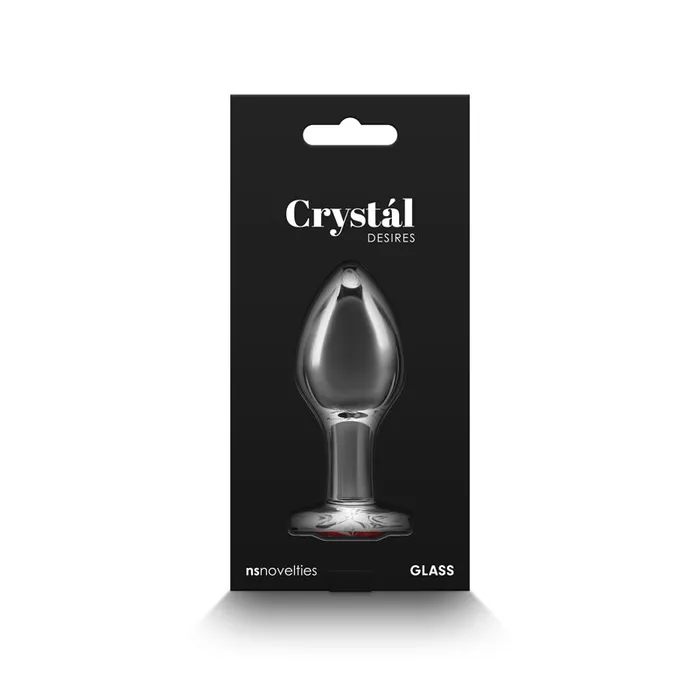 NS NOVELTIES Anal CRYSTAL DESIRES RED HEART PLUG
