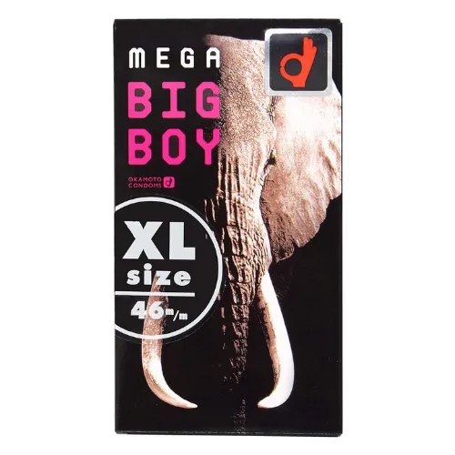 Okamoto Mega Big Boy 12s Pack Latex Condom Okamoto Female Sex Toys