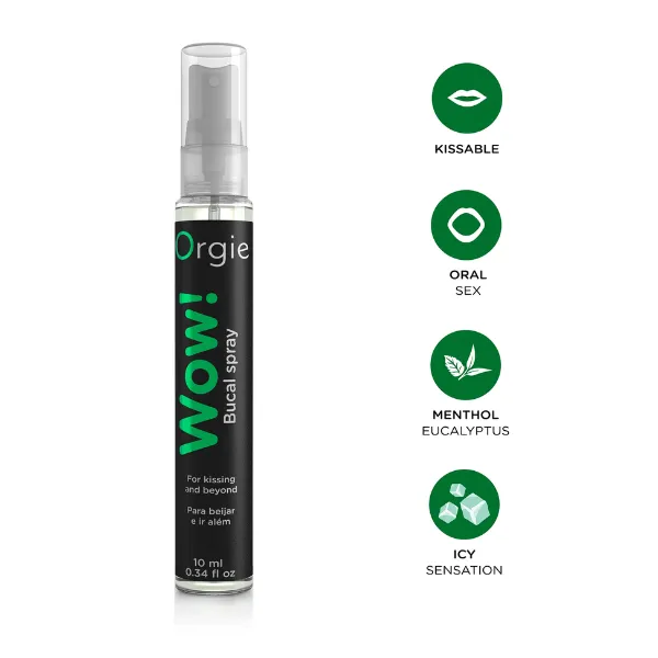 Orgie Wow Bucal Spray Orgie Vibrators