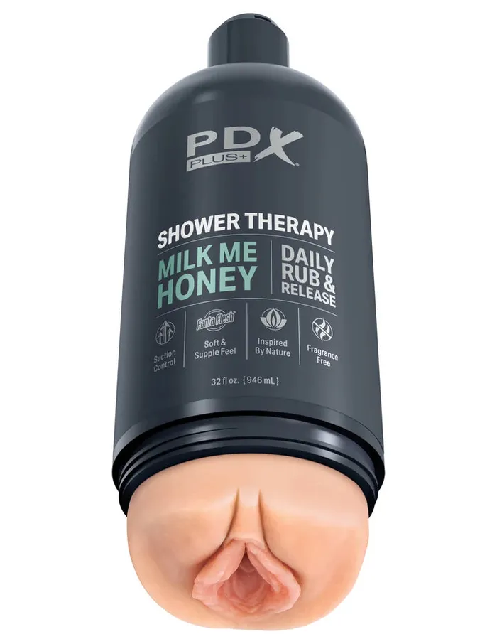 PDX PLUS SHOWER THERAPY MILK ME HONEY PIPEDREAM Vibrators