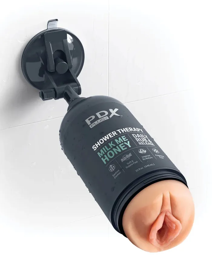 PDX PLUS SHOWER THERAPY MILK ME HONEY PIPEDREAM Vibrators
