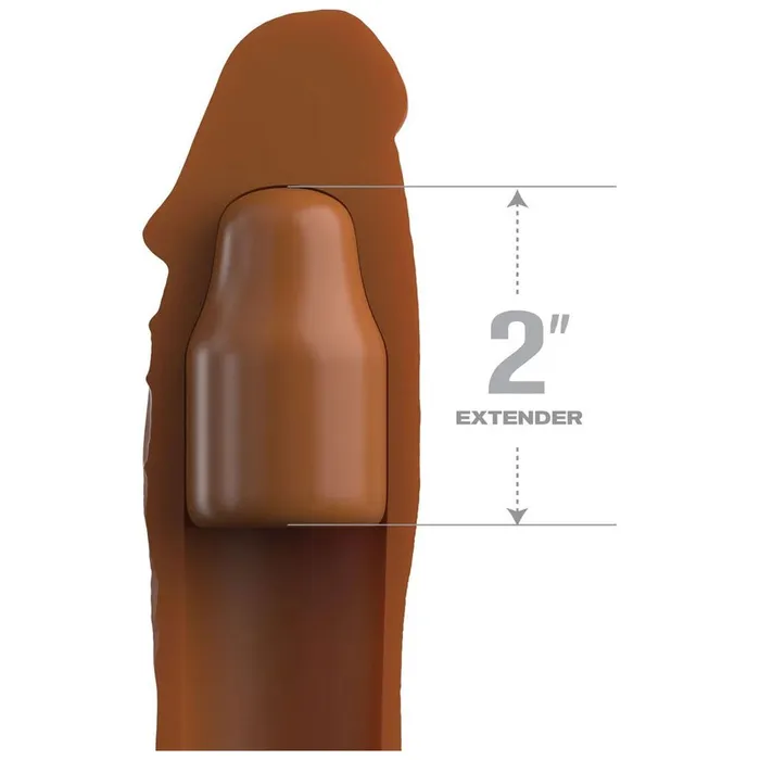 Pipedream Anal Fantasy XTensions Elite 8 Inch Sleeve With 2 Inch Plug Tan Pipedream Anal Fantasy XTensions Elite 8 Inch Sleeve With 2 Inch Plug Tan