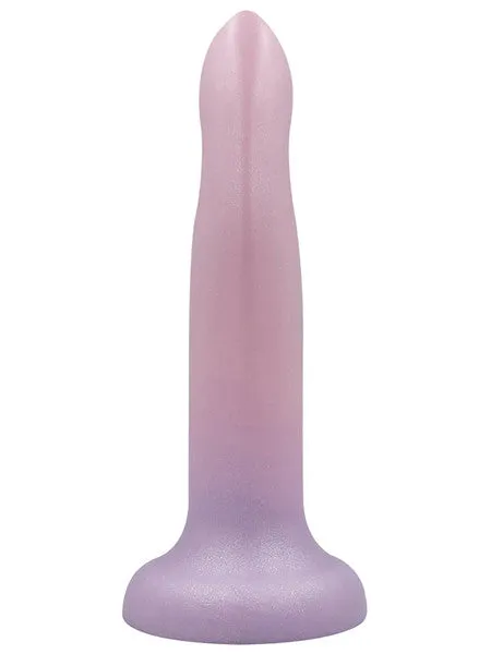 PLEASURES BY PLAYFUL 7 INCH DONG PINK TO PURPLE PLAYFUL Dildos