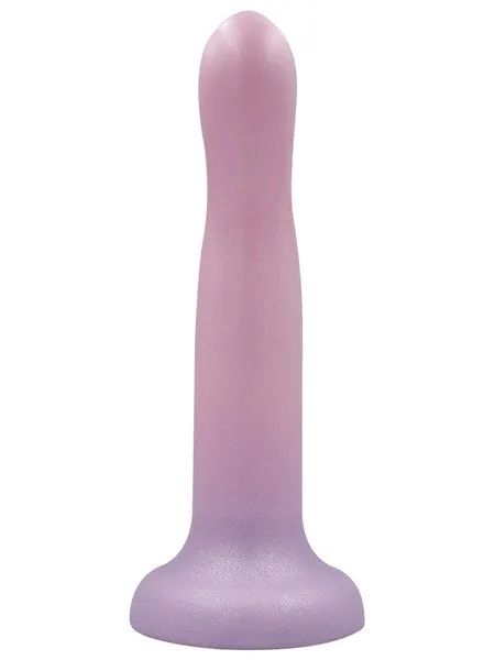 PLEASURES BY PLAYFUL 7 INCH DONG PINK TO PURPLE PLAYFUL Dildos