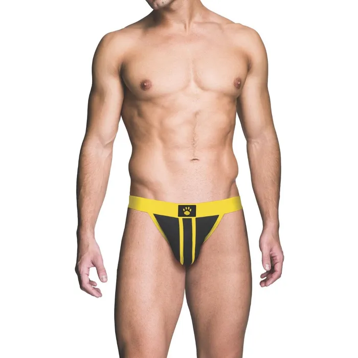 Prowler RED Anal Prowler RED Assless Jock Strap Yellow