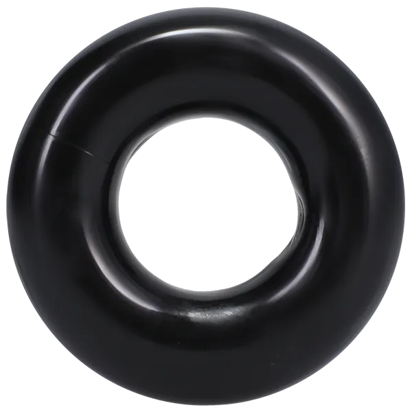 Rock Solid The Donut 3X Cock Ring Black Doc Johnson Male Sex Toys