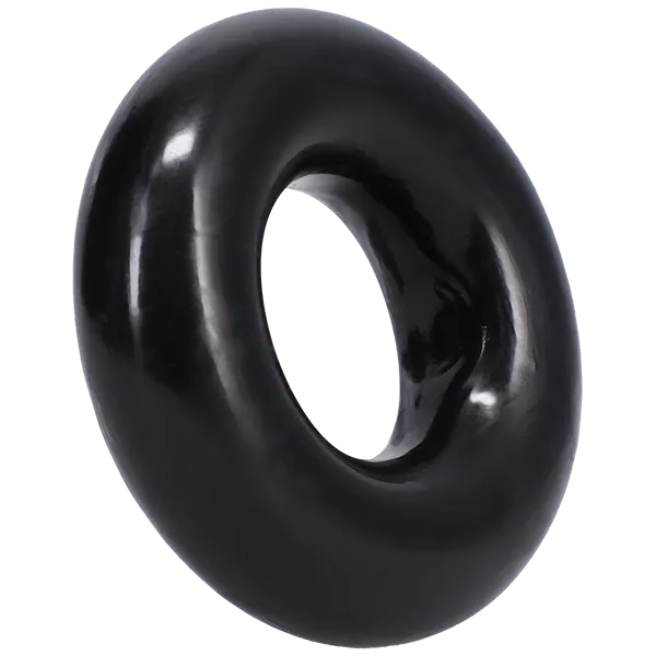Rock Solid The Donut 3X Cock Ring Black Doc Johnson Male Sex Toys