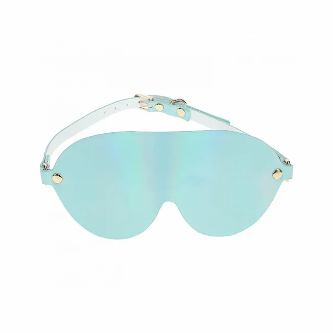 Shots America LLC Ouch Paris Collection Blindfold Light Blue Vibrators