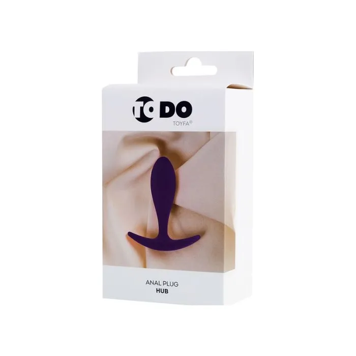 ToDo Anal ToDo Hub Silicone Butt Plug Petite Violet