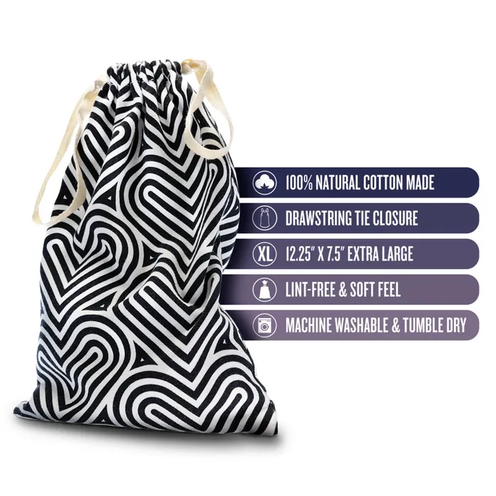 Vibrators Blush The Collection Bomba Cotton Toy Bag