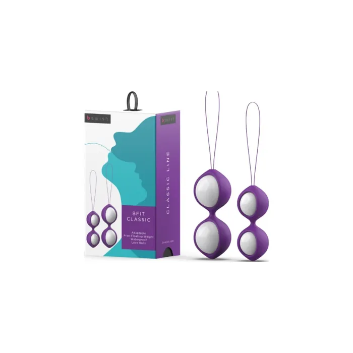 Vibrators Bswish Bfit Classic Purple Love Balls Purple