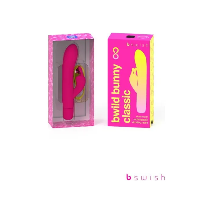 Vibrators Bwild Bunny Classic Infinite Sunset Pink Bswish