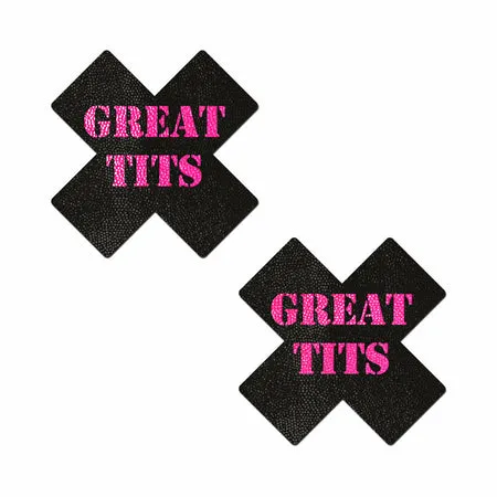 Vibrators Pastease Pastease Great Tits Crosses Pasties