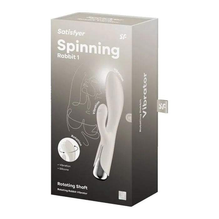 Vibrators Satisfyer Satisfyer Spinning Rabbit 1 Beige