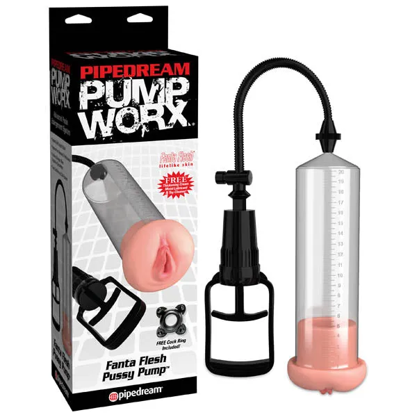 Windsor Pump Worx Fanta Flesh Pussy Penis Pump Male Sex Toys