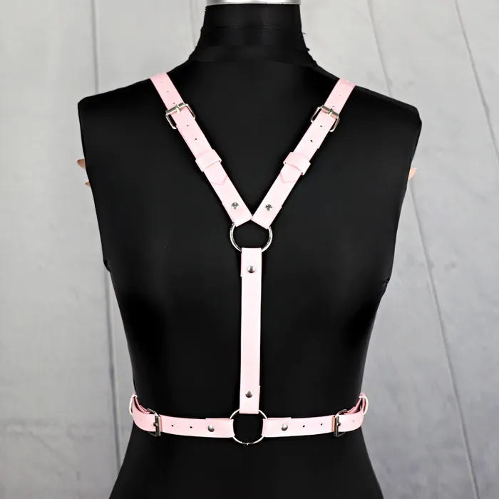 Womens Fashion PU Leather Body Bondage Punk Rave Womens Accessories EVEs SECRETS Restraints