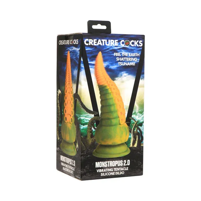 XR Brands Monstropus 20 Vibrating Tentacle Silicone Dildo Female Sex Toys