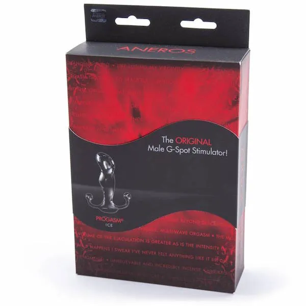 Anal Aneros Progasm Prostate Stimulator Black Ice Windsor Wholesale