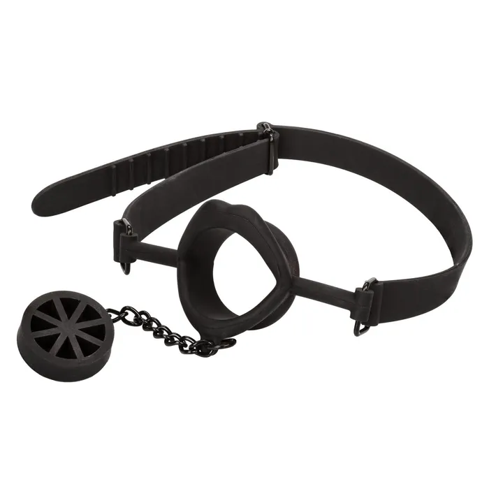 Anal CalExotics CalExotics Scandal Silicone Stopper Gag Black
