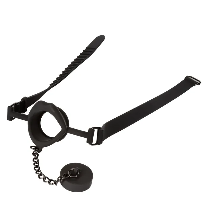Anal CalExotics CalExotics Scandal Silicone Stopper Gag Black