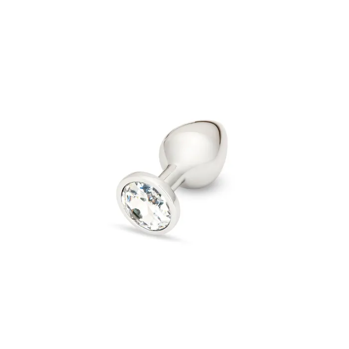 Anal ME YOU US Me You Us Crystal Jewels Butt Plug Clear Medium