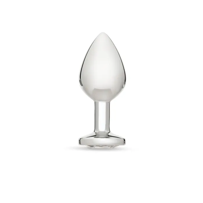 Anal ME YOU US Me You Us Crystal Jewels Butt Plug Clear Medium