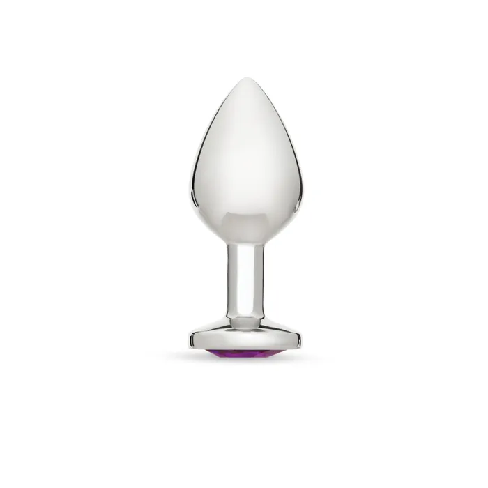 Anal ME YOU US Me You Us Crystal Jewels Butt Plug Purple Large