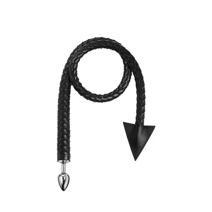 Anal Nocturnal Fantasy Whip With Butt Plug 2 in 1 FRISKY BUSINESS SG