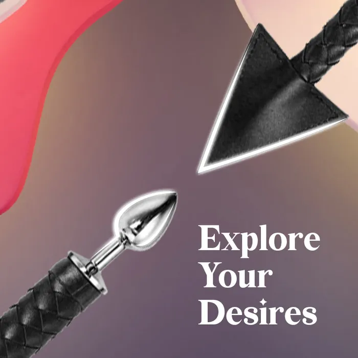 Anal Nocturnal Fantasy Whip With Butt Plug 2 in 1 FRISKY BUSINESS SG