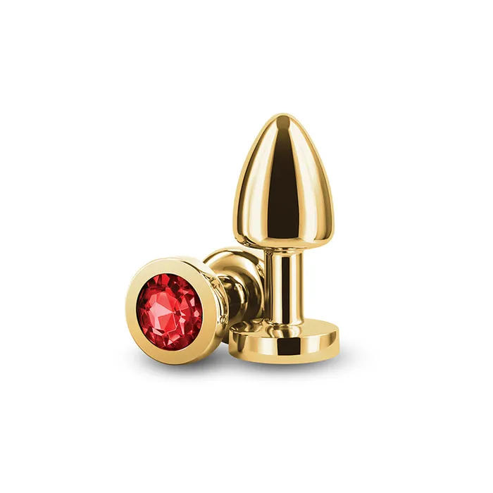 Anal NS Novelties Rear Assets Butt Plug Petite Gold Red