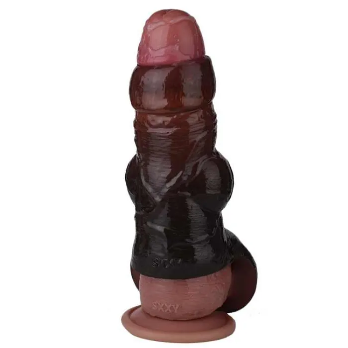 Anal Safystyle WATCH VIDEO Black Penis Sleeve S8112Black